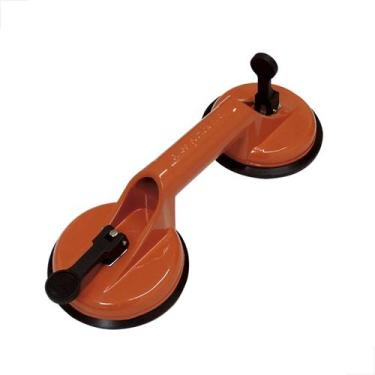 Imagem de Ventosa Dupla Super Fixação 80kg P/ Porcelanatos E Vidros - Fast Vidro