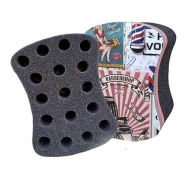 Imagem de Esponja Nudred Buchinha de Enrolar Cabelo Afrostyle - Barber Click