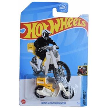 Imagem de Hot Wheels Honda Super Cub Custom, HW Moto 5/5 [Yellow/White] 160/250