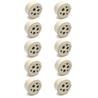 Imagem de Tomada porcelana 3polos-30a-kit 10 pç-lorenzetti