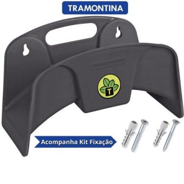 Imagem de Suporte Pra Mangueira Tramontina Acompanha parafusos e bucha, 78592000