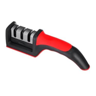Imagem de Afiador Inox Amolador De Facas 3 In 1 Profissional - Relet