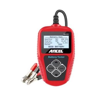 Imagem de Testador De Carga De Bateria De Carro 12V ANCEL BA101 Analisador De Pa