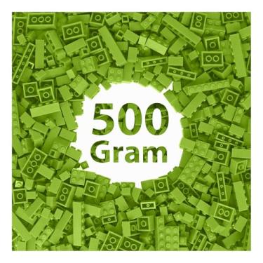 Imagem de Carlerait Bulk Green Building Bricks, Classic Building Blocks Compatible with All Major Brands