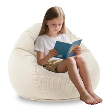 Imagem de Cadeira Bean Bag LPMOERA Memory Foam para crianças/adolescentes em vel