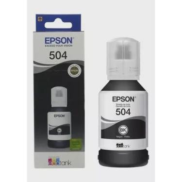 Imagem de Refil de tinta epson 504 black
