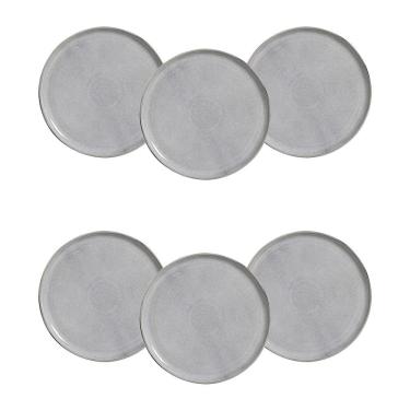 Imagem de Conjunto de Pratos Rasos Porto Brasil Bio Dust 29cm - 6 Peças