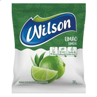 Imagem de Refresco Suco em Pó Wilson Sabor Limão 1 Sachê Unitário 350g Adoçado R
