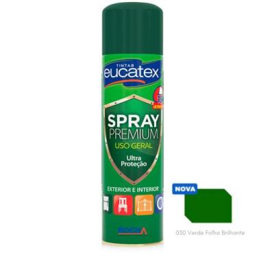 Imagem de Tinta Spray Colorido Eucatex 400ml para Madeira Metal Mdf Artesanato, 