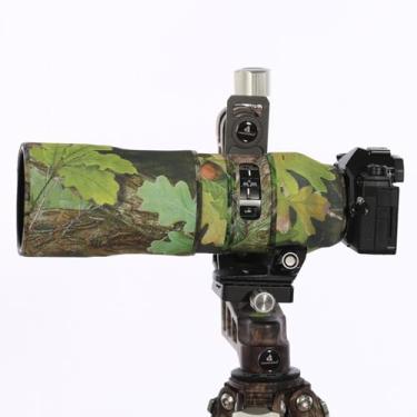 Imagem de CHASING BIRDS Revestimento impermeável de camuflagem de lente para Canon EF 400 mm F5.6 L USM capa protetora de lente à prova de chuva versão III (camuflagem selva, com TC 2.0X (EF-20))