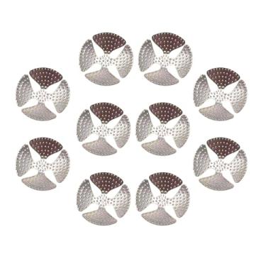 Imagem de Generic 10x Ponta de taco de sinuca para reparo, acessório profissional de bilhar, peça de reposição para sala de jogos, competição e bar