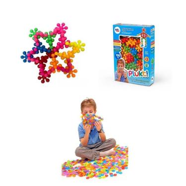 Imagem de Brinquedo De Montar Encaixe Educativo Criativo Coordenação