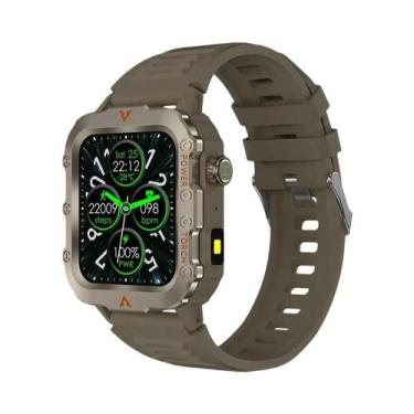 Imagem de Relógio Inteligente Masculino AMOLED À Prova D'Água IP68 Com Chamada B