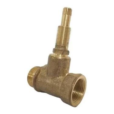 Imagem de Registro Pressão Chuveiro Base 3/4 Padrão Deca 16 Estrias - Deca Hydra