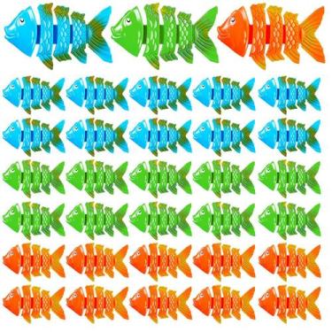 Imagem de Brinquedos de piscina Tarpop Fish Toy Diving Underwater para crianças 