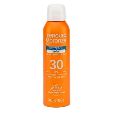 Imagem de Protetor Solar Cenoura & Bronze FPS 30 Aerosol 200ml