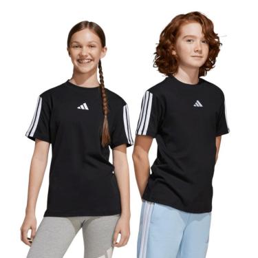 Imagem de Camiseta Adidas Essentials 3 Stripes Infantil