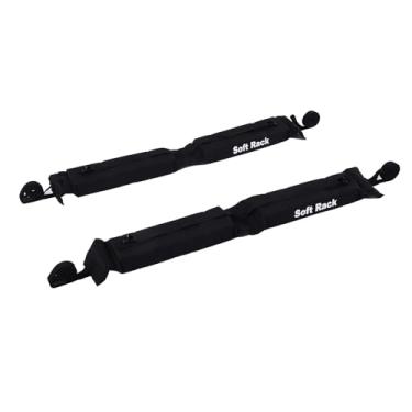 Imagem de Depisuta Almofadas Macias para Rack de Teto, Capacidade de Carga de 49 Polegadas e 132 Libras, Capacidade de Carga Universal para Serviços Pesados, Porta-caiaque de Bagagem No Telhado