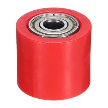 Imagem de PATIKIL Tensor de polia de rolo de 8 mm, tensor de polia de rolo de corrente, mini peças de bicicleta, guia de cilindro de nylon, guia deslizante de guia de corrente de roda para mini motocicleta Dirt