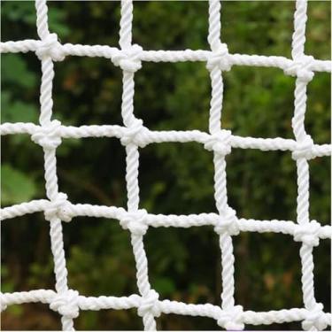 Imagem de Rede De Segurança Para Crianças Rede De Escadas De Corrimão De Nylon Rede De Segurança Anti-queda Varanda Para Decoração De Cerca Para Animais De Esti, 5cm Mesh, 3x4m(9.8x13.1ft)