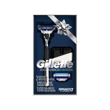 Imagem de Aparelho de Barbear Gillette Mach3 - Turbo