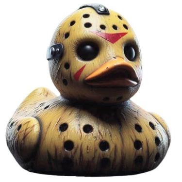 Imagem de Filme de terror de Halloween Personagem Duck Classic Horror - Marca Pr