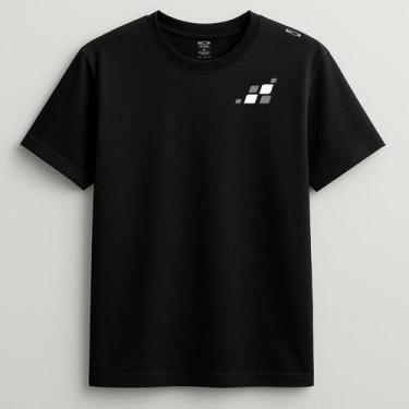 Imagem de Camiseta F1 de Algodão Egípcio com Proteção UV e Tecnologia Antibacter