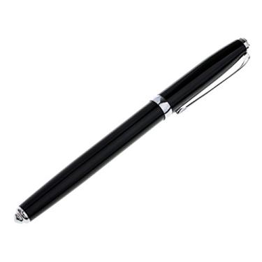 Imagem de Luzhengyang Caneta-tinteiro preta, com cabeça macia, para prática chinesa