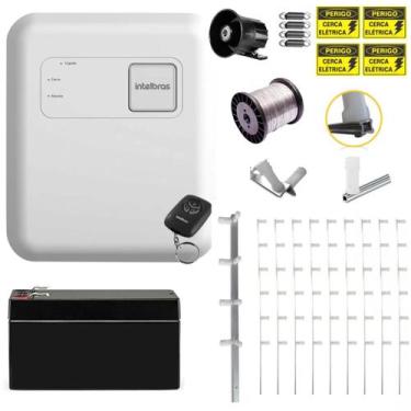Imagem de Kit Cerca Elétrica ELC 6012 Haste Estrela Intelbras 80 m