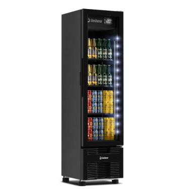 Imagem de Cervejeira Imbera CCV144S Porta de Vidro 244L Full Black Bivolt