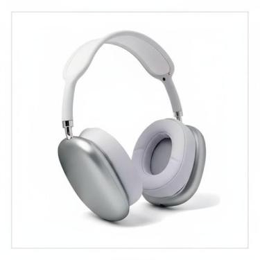 Imagem de Fone Ouvido Bluetooth Onear Branco Tiara Wireless Academia Estudos Jog