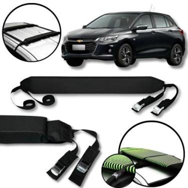 Imagem de Rack Teto Prancha Surf Carro Com Cinta Chevrolet Onix - BR18