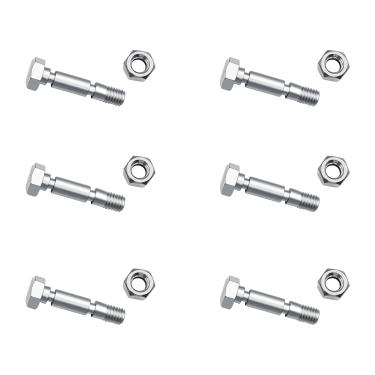 Imagem de XVRTJ (Pacote com 6) Kit de Soprador de Neve 707555 Pino de Tesoura Compatível com Briggs & Stratton 1696574-01 - C950-10329-0, Compatível com Craftsman 9,5 TP 61.0 cm Dual Stage Snowthrower (2017