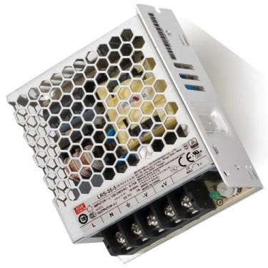 Imagem de Mean Well MW 35W Fonte De AlimentaçãO Chaveada De SaíDa úNica Conversor Buck-Boost 5V 7A, (LRS-35-5 5V/7A/35W/Switching Supply)