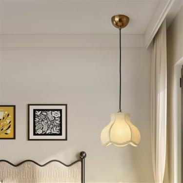 Imagem de Luminária pendente contemporânea de LED para restaurante, bar estilo francês retrô, balcão, café, quarto, escritório, quarto de hotel, lavabo, corredor, escada (C 1 lâmpada)