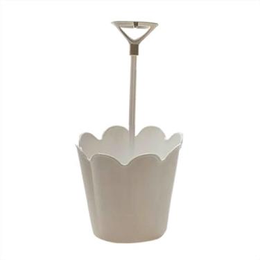 Imagem de Kit 20 Cachepô Lembrança Aniversário Centro De Mesa Plástico Aniversário Suporte Balão (Branco)