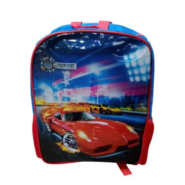 Imagem de Mochila Infantil de Costa Carros - Vermelha