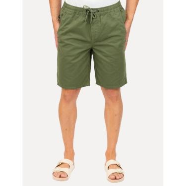 Imagem de Bermuda Dudalina Sarja Elástico Algodão Verde Escuro-Masculino