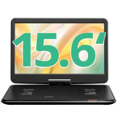 Imagem de YOTON 17.5" Portable DVD Player with 15.5" HD Swivel Screen for Car and Kids, 4-6 Hours Working Time with Built-in Battery, Dual Stereo Speakers, USB/SD/AV/Audio/Gamepad Support [Not Support Blu-Ray]