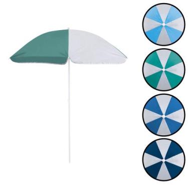 Imagem de Guarda Sol Articulado Com 1,80m Para Praia Piscina Camping Poliéster C