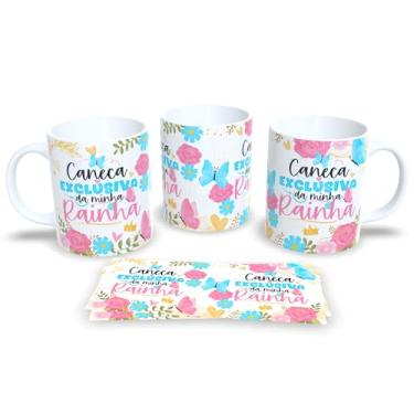 Imagem de Caneca 'Família' Opções para Mãe, Dinda, Sogra, Tia e Avó (Caneca exclusiva da minha rainha)