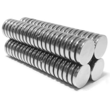 Imagem de Ima De Neodímio / Super Forte / 12,5mm X 2mm * 80 Peças* - Fácil Negóc