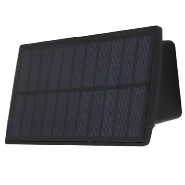 Imagem de Cryfokt Luzes de Parede Solares IP65 à Prova D'água para Cima e para Baixo, Iluminação de Economia de Energia para Pátios Externos, Jardins, Bateria de 2400mAh Incluída (Luz Dourada)