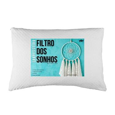 Imagem de Travesseiro Confortável Relax Antialérgico Filtro Dos Sonhos 50x70cm