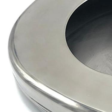 Imagem de Dioche Bandeja de Cama de Aço Inoxidável, Comadre Portátil Leve de Grande Capacidade para Adultos Idosos, Com Design Ergonômico para Uso Hospitalar Doméstico