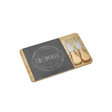 Imagem de Jogo Para Queijo Ardósia 4 Peças - Hauskraft