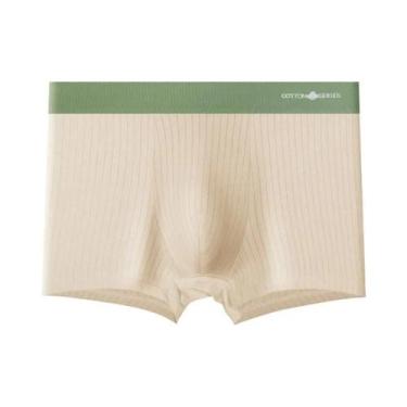 Imagem de Cuecas Boxer Masculinas De Algodão Tamanho Grande Confortáveis E Amiga