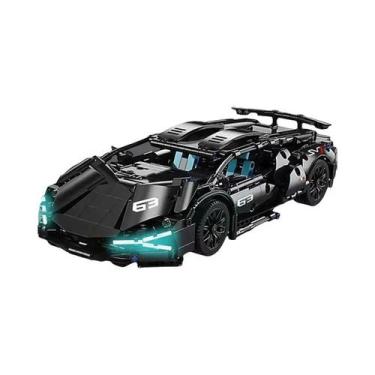 Imagem de Blocos De Montar Supercarro Em Escala 1:14 Para Meninos, 1280 Peças, P