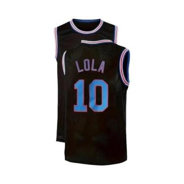 Imagem de Camisa De Basquete Michael Jordan Space Jam Para Meninos  10 Camisetas