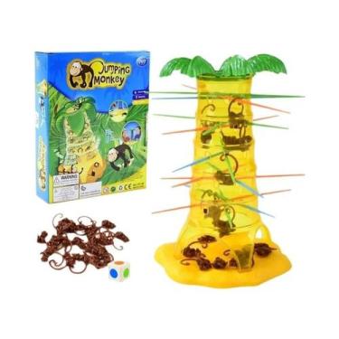 Imagem de Jogo De Tabuleiro Interativo Para Crianças Com Macacos Rolantes E Esca